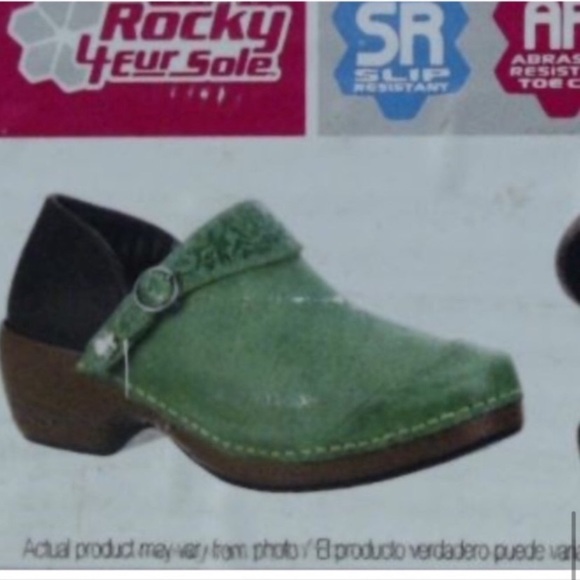ROCKY NURSING health care shoe sandal slip on clog run walk for miles NEW - Picture 6 of 11